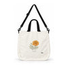 Trishii October Marigold Birth Flower Core Carry Tote, black strap