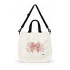 Trishii Coquette Bow Core Carry Tote, black strap