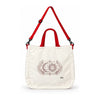 Trishii Celestial Mehendi Core Carry Tote, red strap
