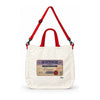 Trishii Overthinkers Club Core Carry Tote, red strap
