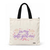 Trishii Soft Girl Era Speak Series Tote, black strap