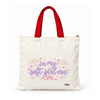 Trishii Soft Girl Era Speak Series Tote, red strap