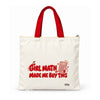 Trishii Girl Math Made Me Buy This Speak Series Tote, red strap