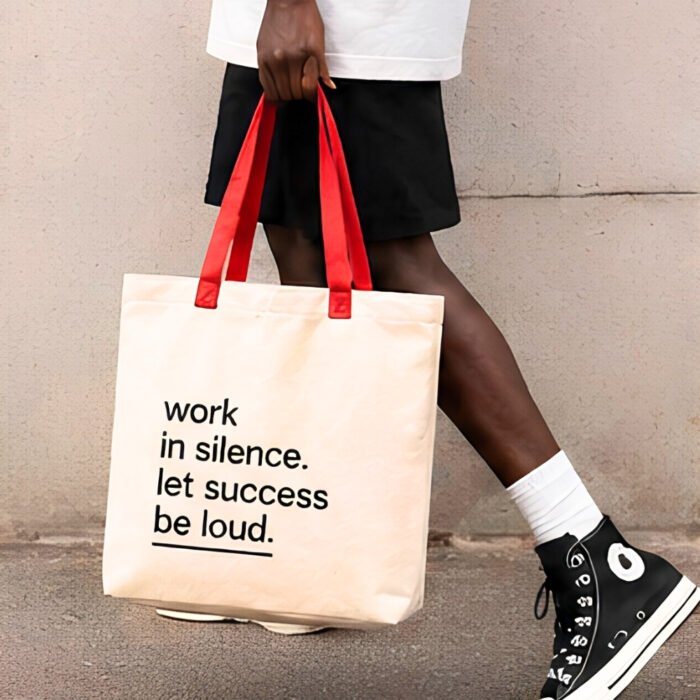 work in silence. let success be loud.