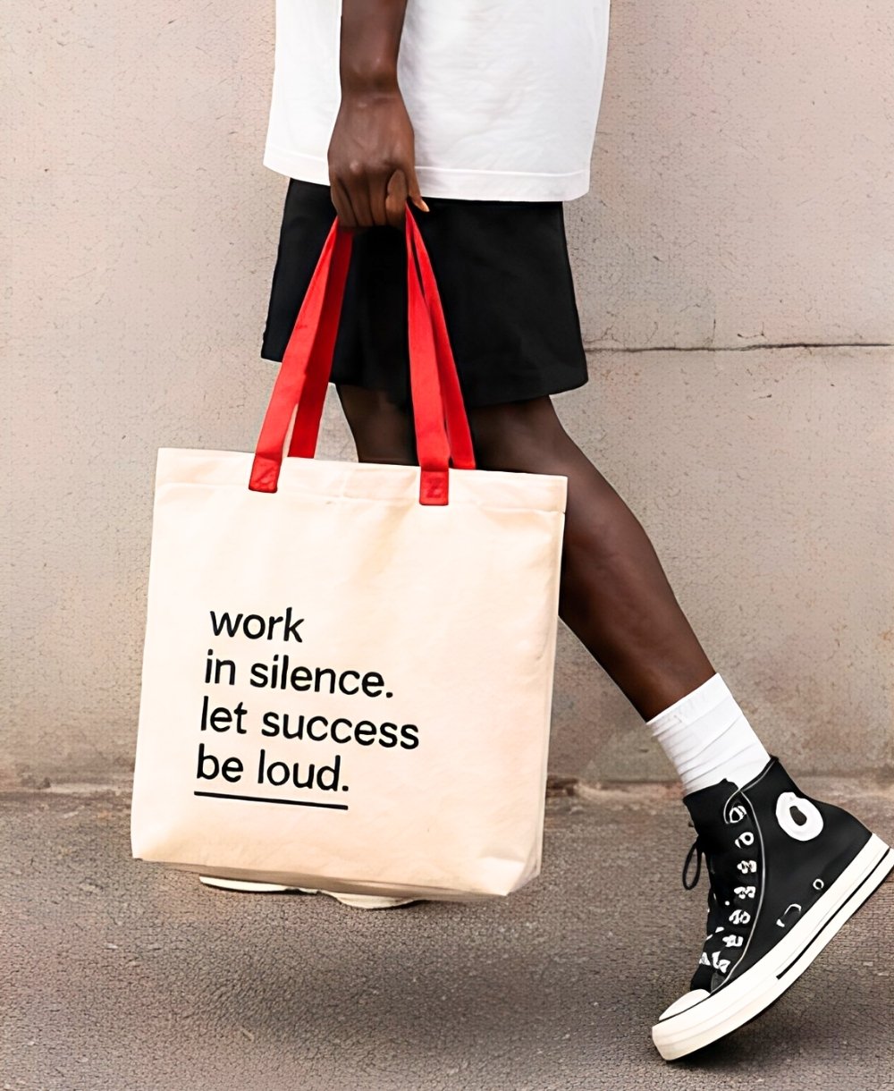 work in silence. let success be loud.